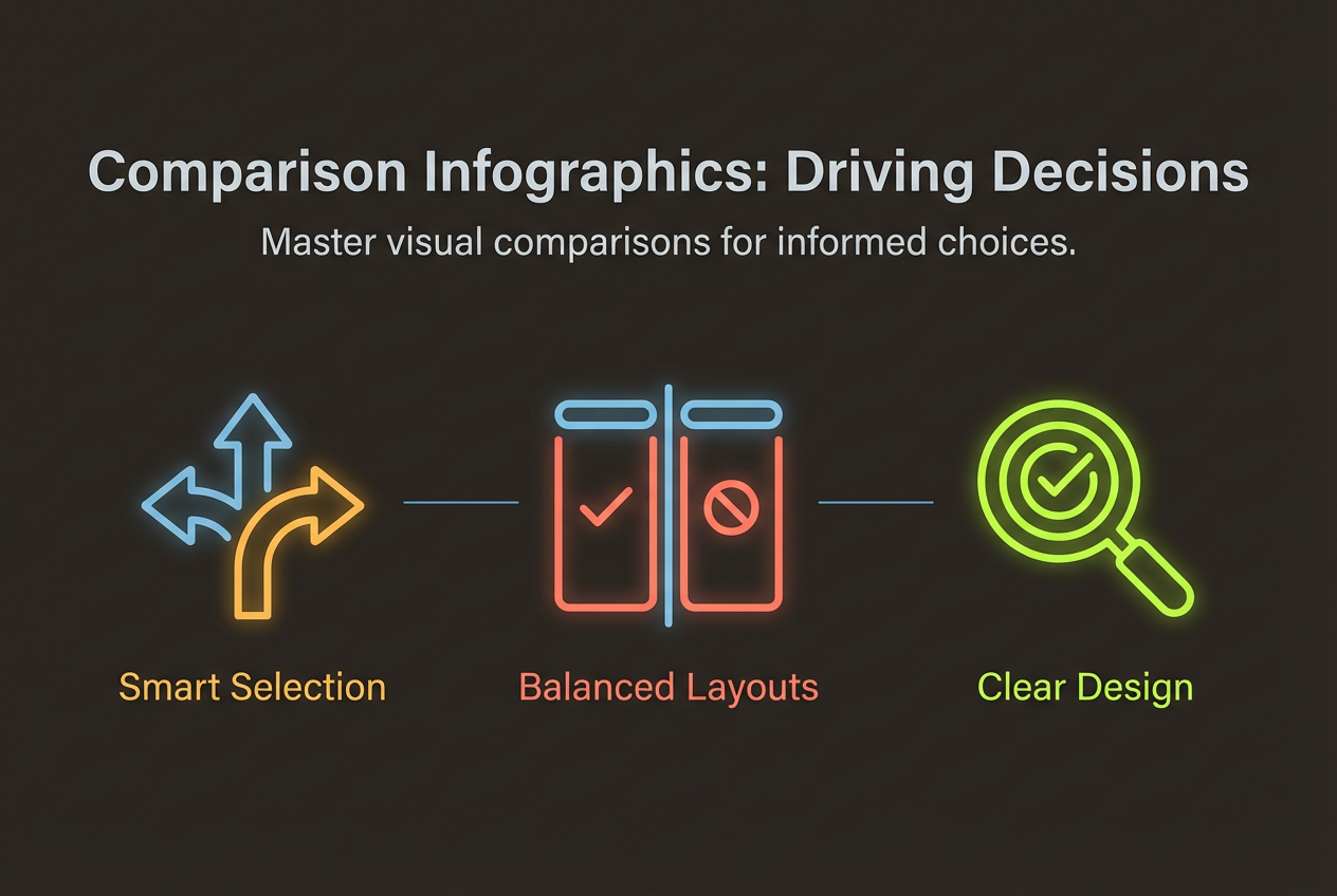 How to Create Comparison Infographics That Drive Decisions