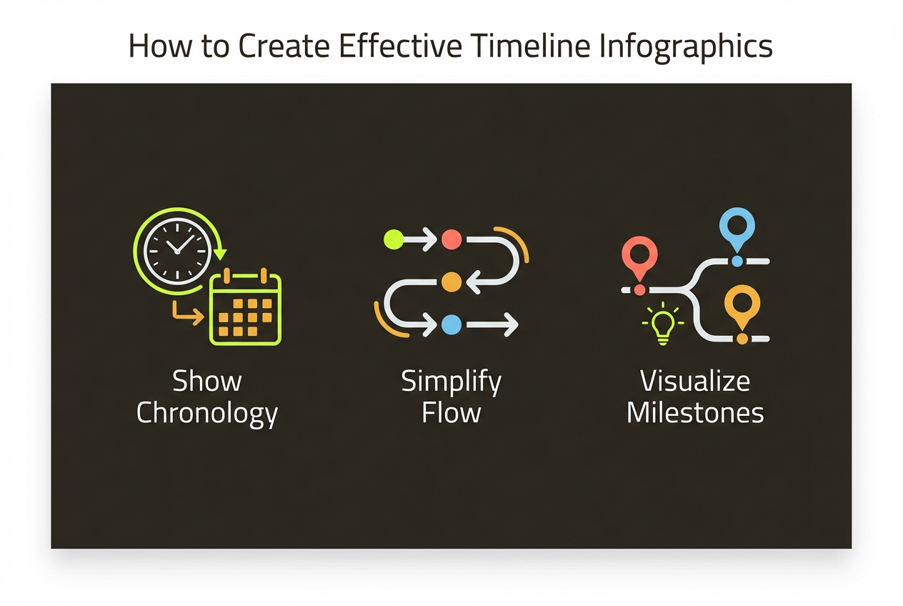 How to Create Effective Timeline Infographics